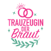 Trauzeugin der Braut