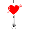 I love E-Gitarre