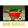 je serai dans mon bureau