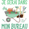 je serai dans mon bureau