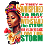 I Am the Storm African Woman Black History Month