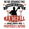 Apéro Handball Handballeur Humour