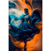 Danse Volutes Ocre