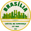 Brasília Skyline Retro Emblem