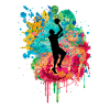 Basketball Player - Pop Art