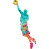 Joueur de basket-ball - PopArt