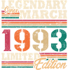 Legendary March 1993 limited edition