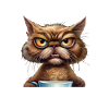 Cat Coffee Funny sayings