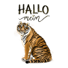 Bonjour mon tigre