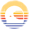 Sport Retro Sunset Racing