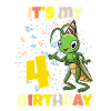 It's my 4th birthday grasshopper