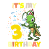 It's my 3rd birthday grasshopper