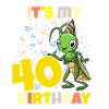 C’est mon 40e anniversaire Grasshopper