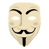 Mr. Anonymous Maske Computer Hacker