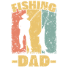Fishing dad retro