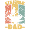 Fishing dad retro