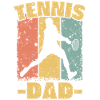 Tennis dad retro