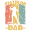 Biathlon dad retro