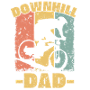 Biking dad retro
