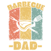 Barbecue papa rétro