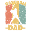 Baseball dad retro
