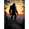 Bigfoot at Sunset