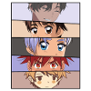 Anime Boys Face Eyes