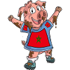 Fan Pig Morocco