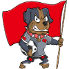 Morocco Fan Dog