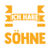 Papa 2 Söhne Vater Geschenk