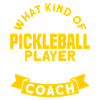 Coach Pickleball Player Pickleball Design