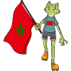 Morocco Fan Frog