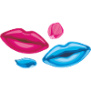 Lips and petals