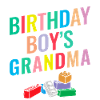 Birthday Kids Grandma Building Blocks