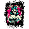 Retro Comic Girl