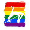 Women High-jumping LGBT