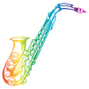 Saxophone Saxophonist Gift