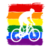 Biking LGBT Pride