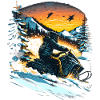 Snowmobiling