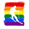 Skiing LGBT Pride