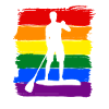 Paddleboard LGBT Pride