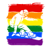 Snowboarding LGBT Pride