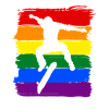 Skateboard LGBT Pride
