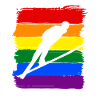 Ski-jumping LGBT Pride