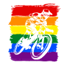 Biking LGBT Pride