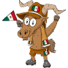 Mexiko Steinbock Fan