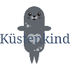 süße Robbe Küstenkind