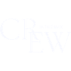 Crew logo in white