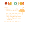 mail clerk definition, mail clerk