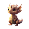 Petit dragon mignon 1